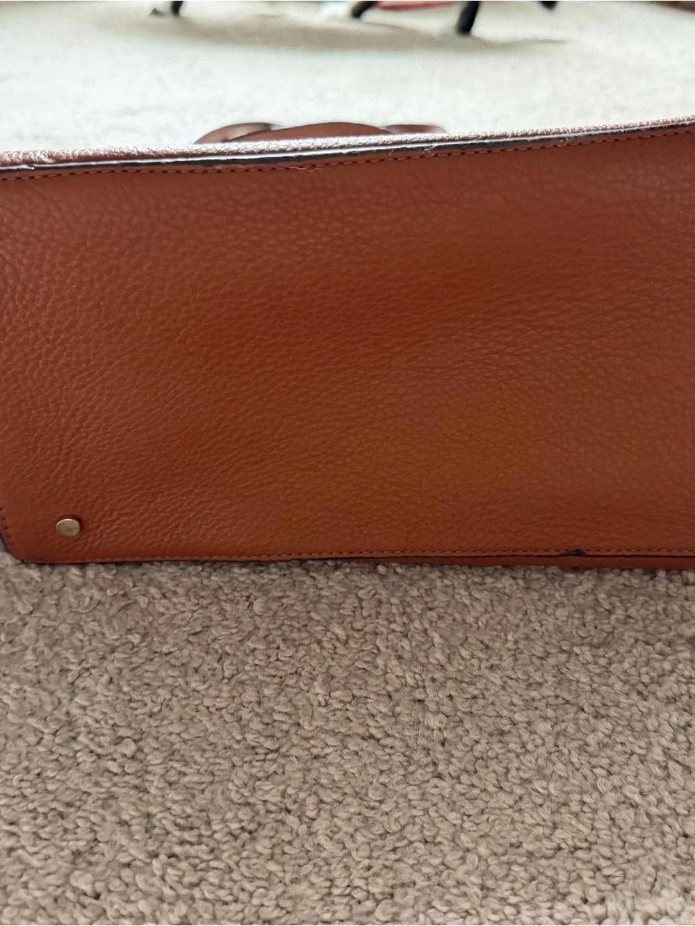 kate spade Brown Leather Structured Tote
